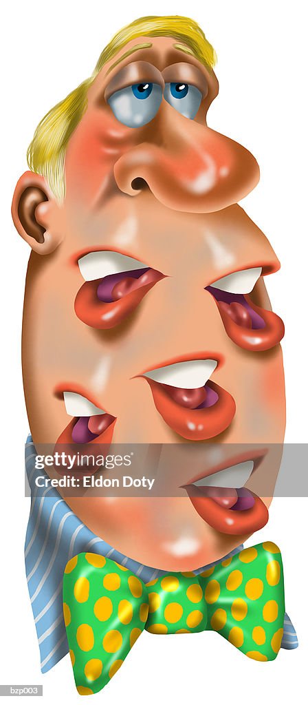 Man with Many Mouths