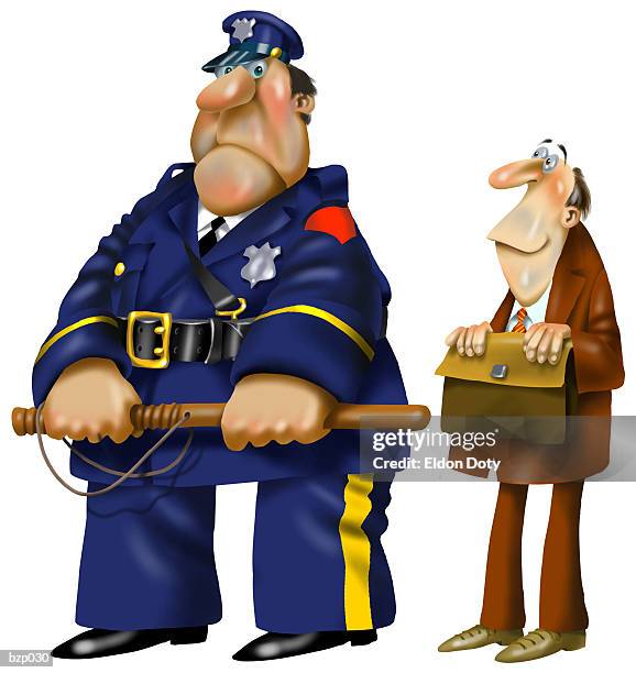 corporate security - emergency services equipment stock illustrations