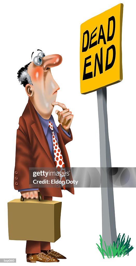 Man Reaches Dead End