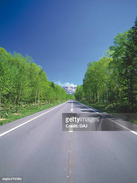 asphalt road - daj stock pictures, royalty-free photos & images
