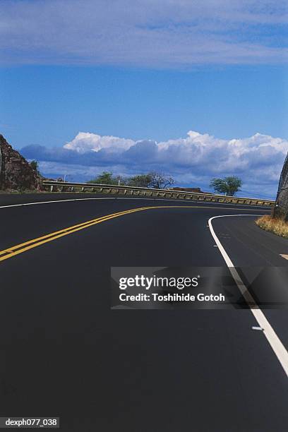 usa, hawaii, country road - country geographic area fotografías e imágenes de stock