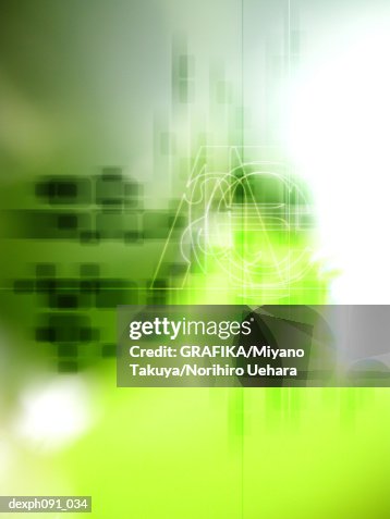 Abstract digitally generated image of Letter 'E' Abstract digitally generated image of Letter 'E'