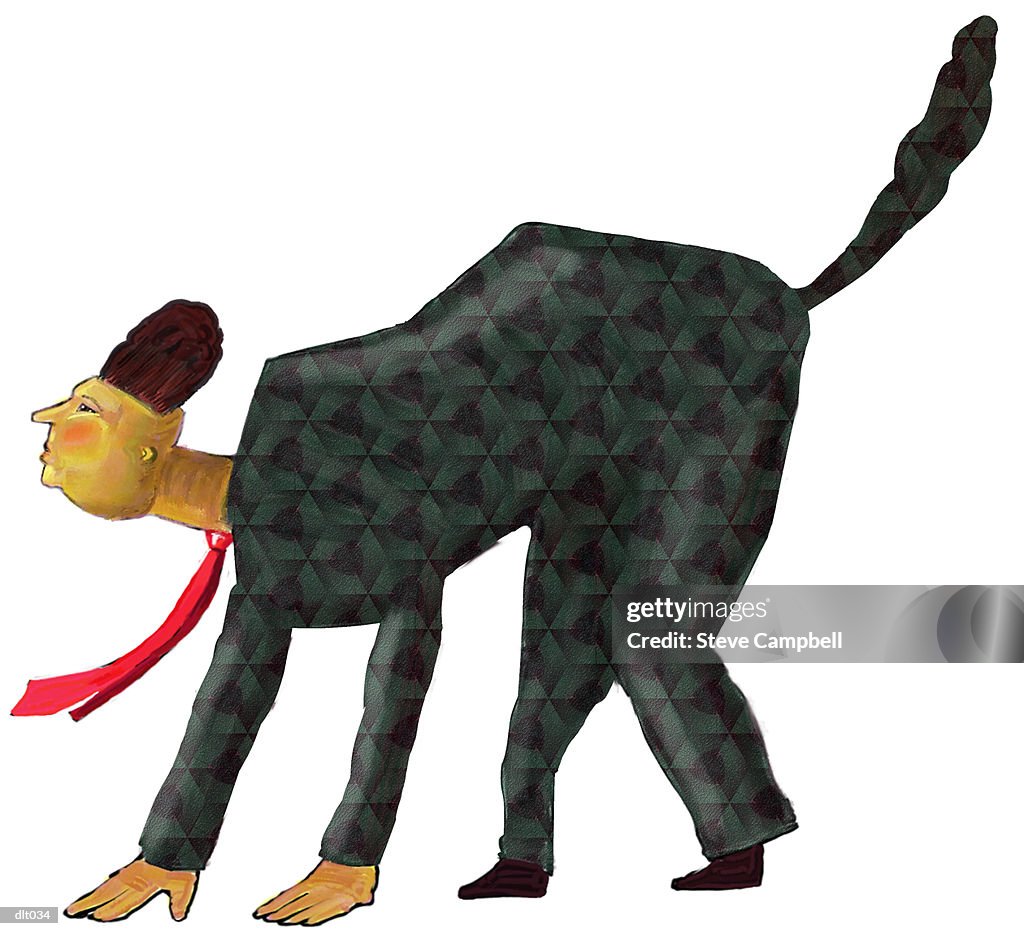 Man on All Fours