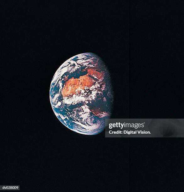 earth showing portions of africa, europe and the arabian peninsula - arabian peninsula stock-fotos und bilder