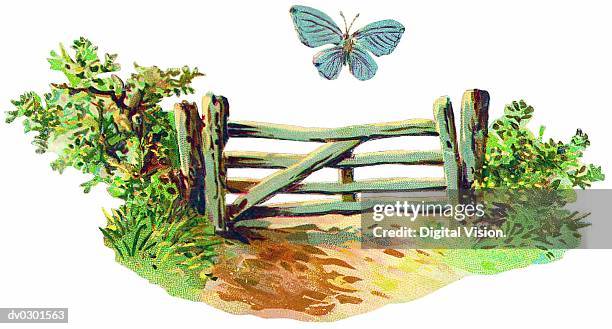 Rustic Gate Cartoon 677 Rustic Gate Stock Photos, High-Res Pictures, and Images - Getty Images