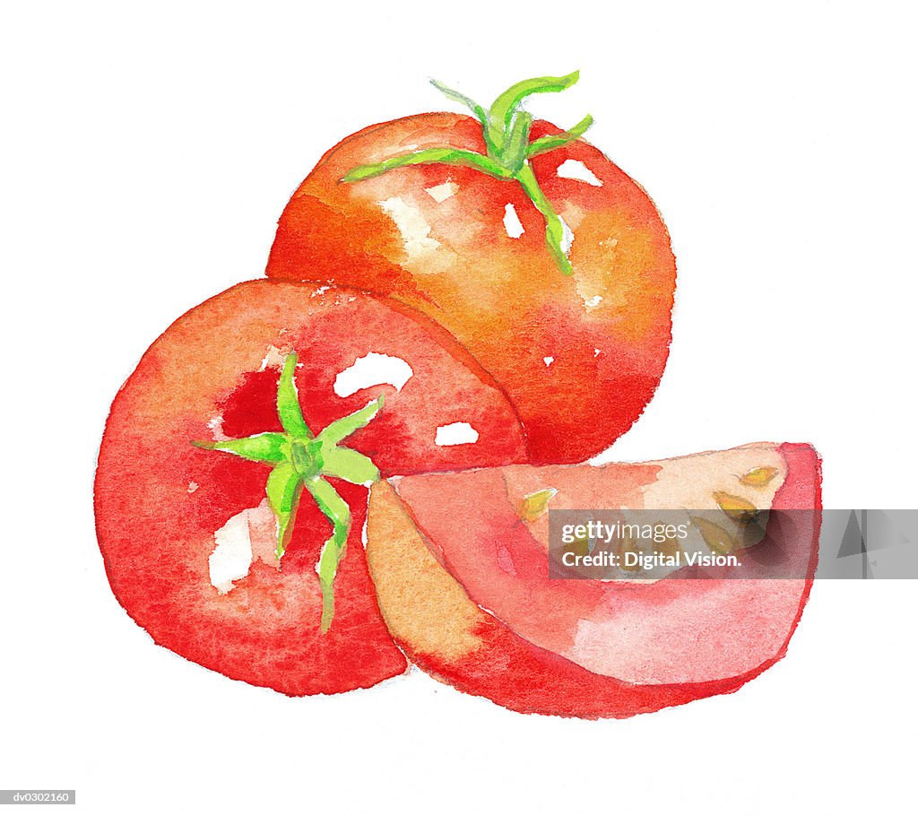 Tomatoes and Tomato Wedge