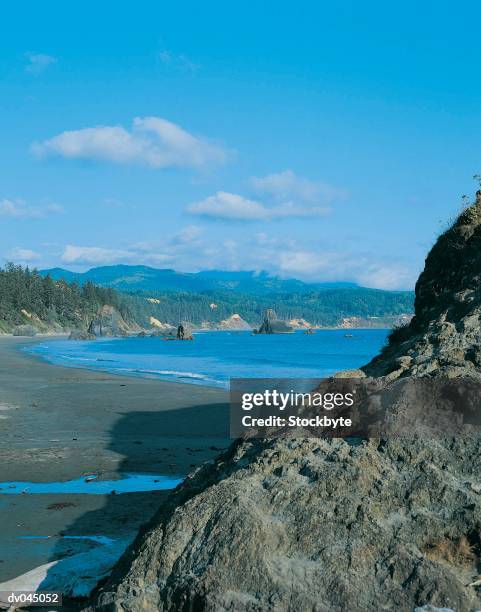 south central coast near port oxford, oregon, usa - central coast stock pictures, royalty-free photos & images