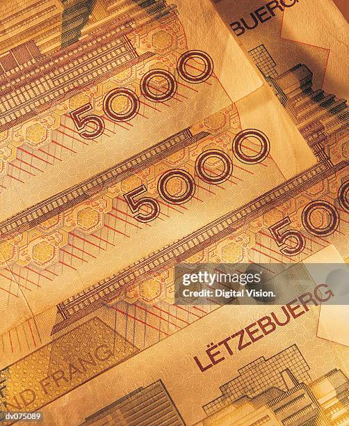 notes - franse valuta stockfoto's en -beelden