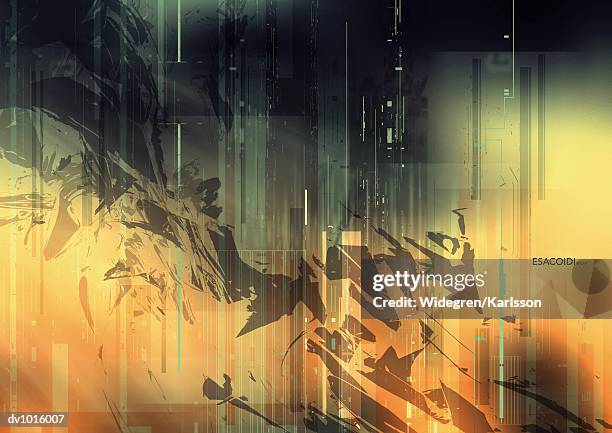 abstract digitally generated image - digital camouflage pattern stock illustrations