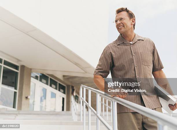 Standing On Railing 11,507 Man Holding Railing Stock Photos, High-Res Pictures, and Images ...