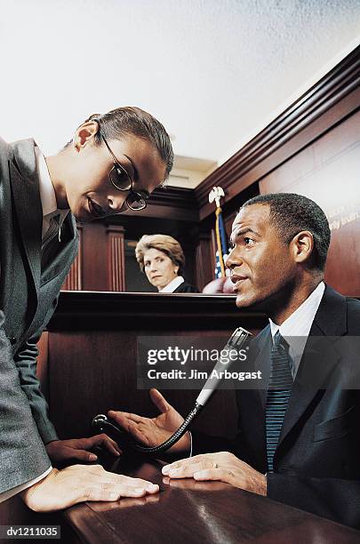 Judge Questioning 784 Standing Before The Judge Stock Photos, High-Res Pictures, and ...