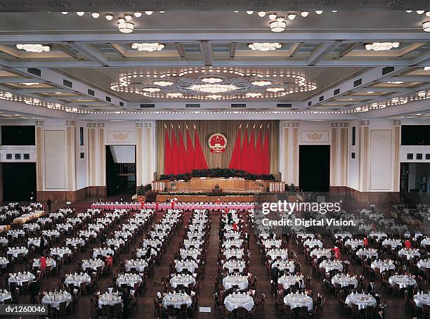 great hall of the people, beijing, china - great hall of the people stock pictures, royalty-free photos & images