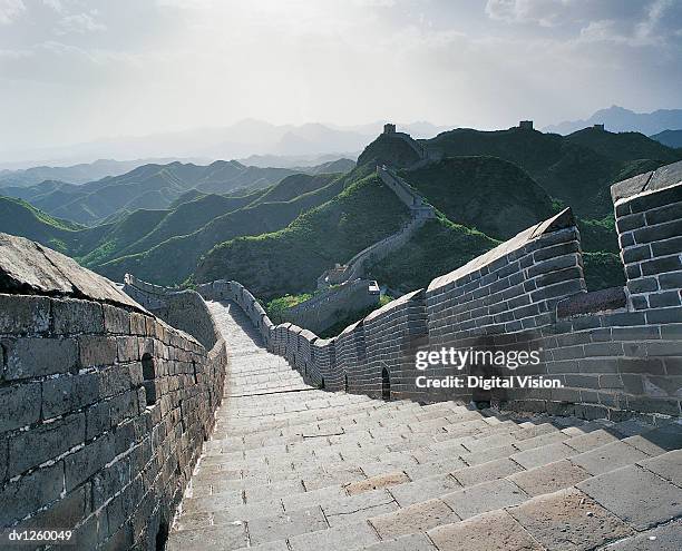 great wall of china, china - northern china stock pictures, royalty-free photos & images