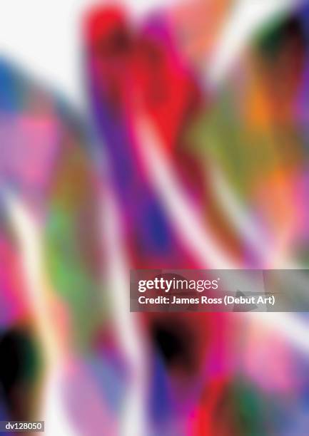 abstract collage of blurred multicolors - james ross stock-grafiken, -clipart, -cartoons und -symbole