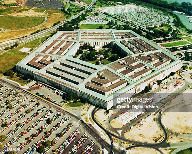 the pentagon, washington dc, usa - pentagon stock-fotos und bilder