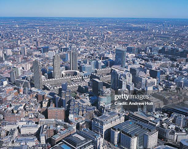 aerial view of the city of london, london, united kingdom - vigils are held for the victims of the london bridge terror attacks stockfoto's en -beelden