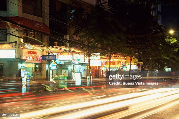 red light district, patpong, bangkok, thailand - red light district stock pictures, royalty-free photos & images