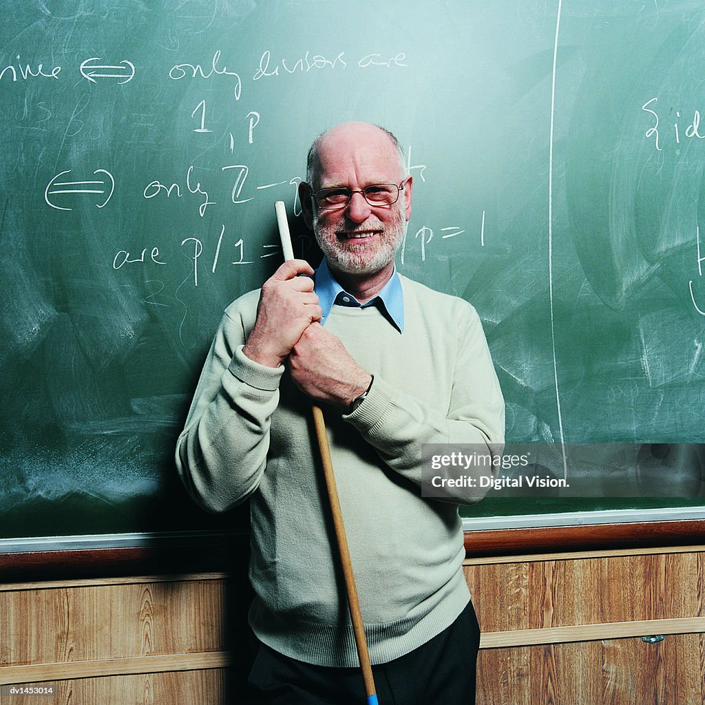 Portrait of a Maths Lecturer