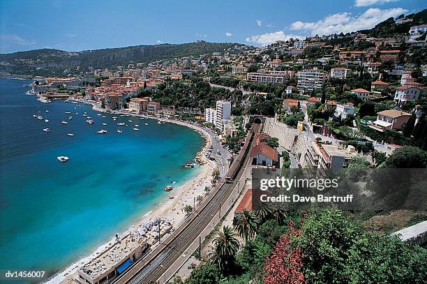 villefranche sur mer, cote d'azur, france - cote d’azur stock pictures, royalty-free photos & images