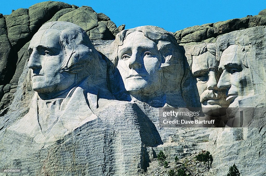 Mt Rushmore, Mt Rushmore National Memorial, South Dakota, USA