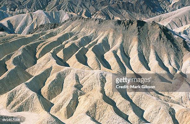 zabriskie point, california, usa - gibson stock pictures, royalty-free photos & images