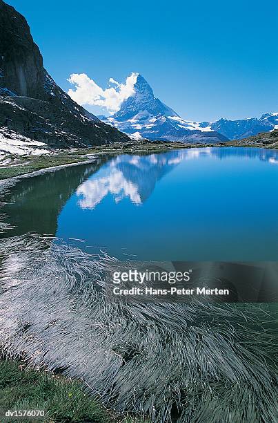 matterhorn, zermatt, switzerland - alpes peninos fotografías e imágenes de stock