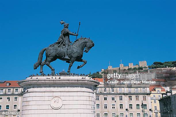 praca da figueira, lisbon, portugal - lisbon - fotografias e filmes do acervo