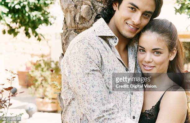 portrait of a smiling young couple - 2005 20 stock pictures, royalty-free photos & images