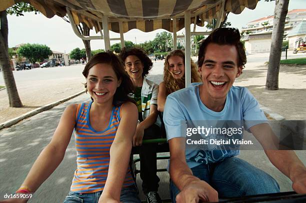 Friends Riding Cycle Rickshaw Girls Rickshaw Photos and Premium High Res Pictures - Getty Images
