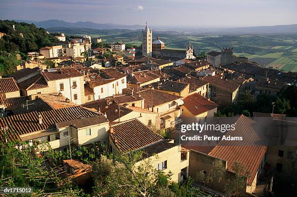 massa marittima, tuscany, italy - massa fotografías e imágenes de stock