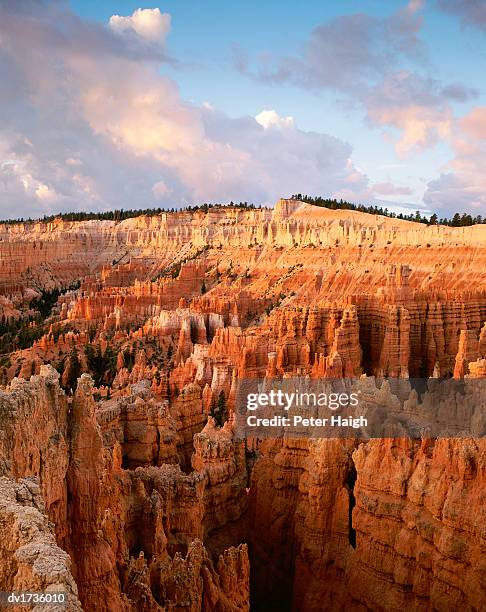 silent city at sunrise, bryce canyon national park, utah, usa - usa city stock pictures, royalty-free photos & images