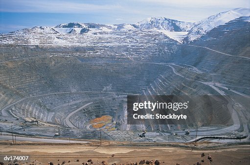 Open pit mine Open pit mine