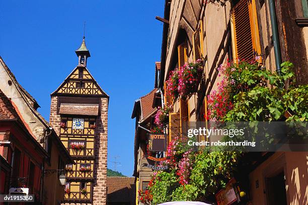 riquewihr, alsace, france, europe - haut rhin fotografías e imágenes de stock