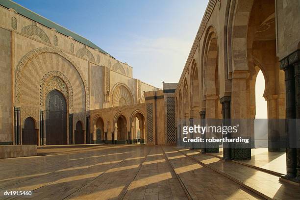 hassan ii mosque, casablanca, morocco - ii stock pictures, royalty-free photos & images