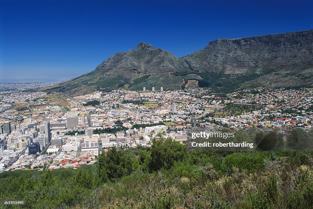Cape Town and Table Mountain, South Africa