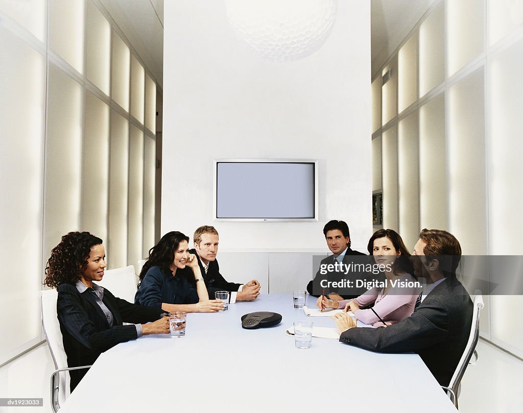 Stock People In Conference Modern Conference Room People