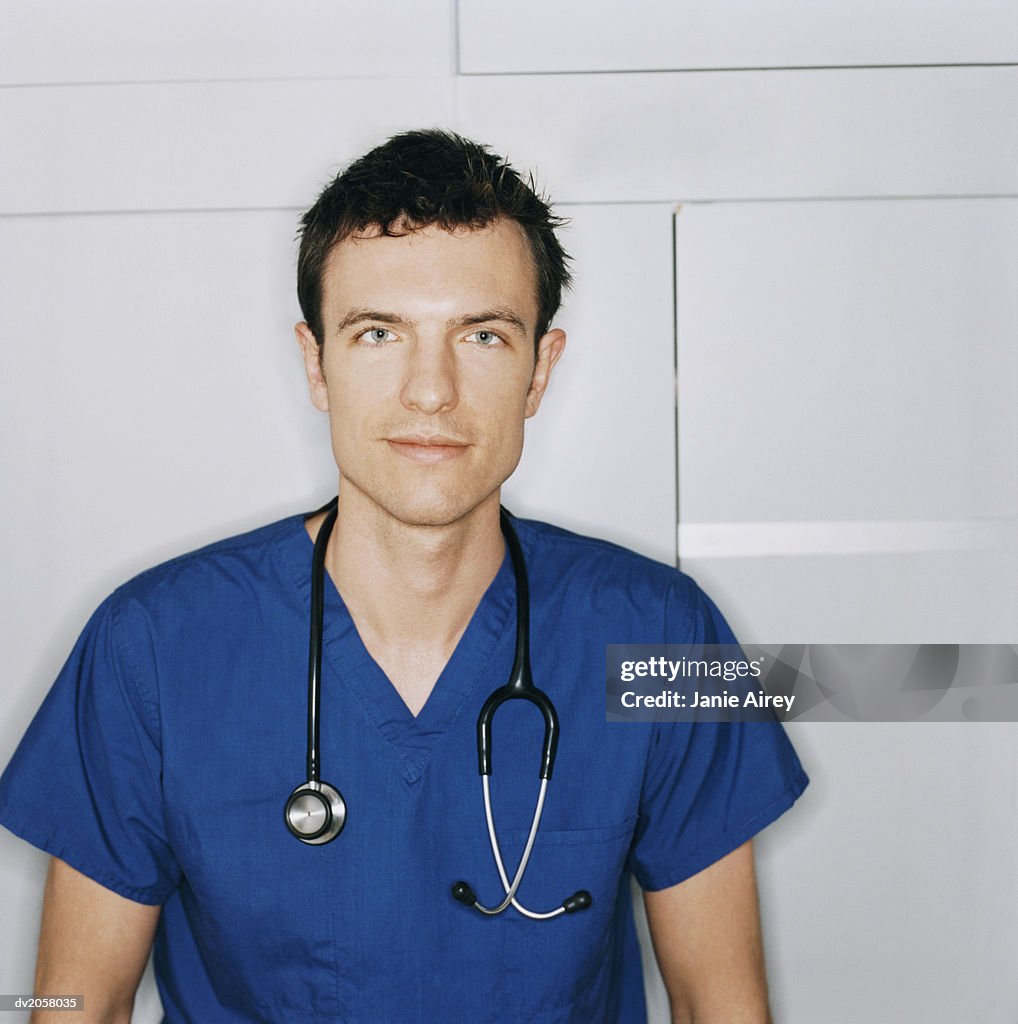 Portrait of a Male Nurse