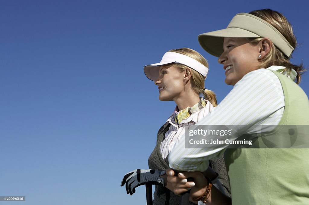Two Female Golf Players