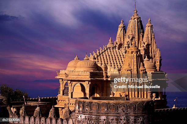 jain temple, jaipur, rajasthan, india - jain stock-fotos und bilder