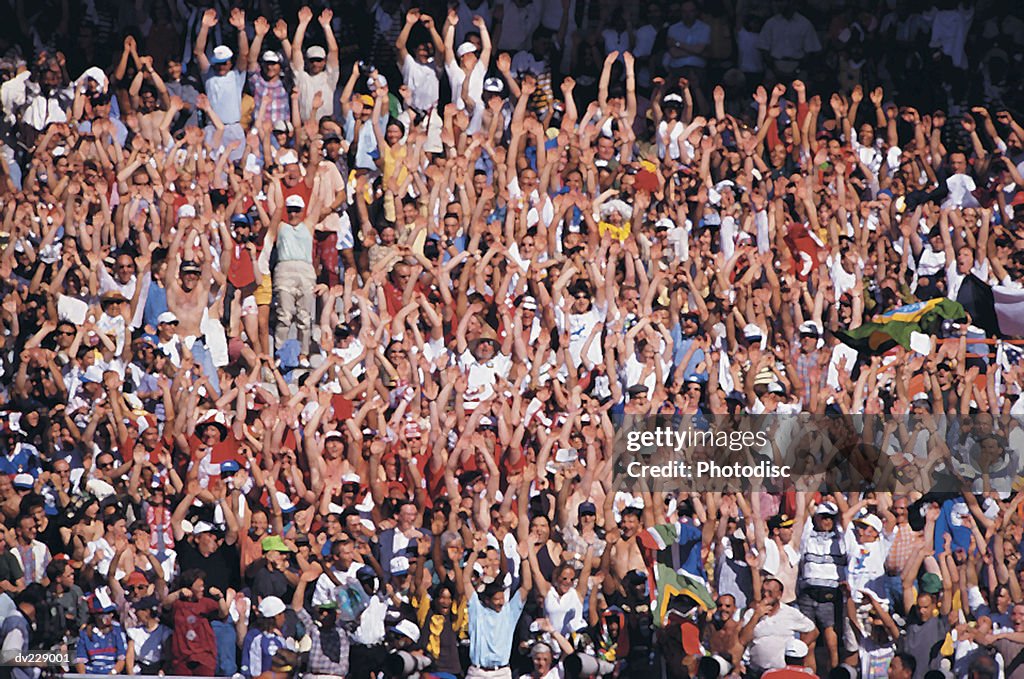 Crowd of spectators