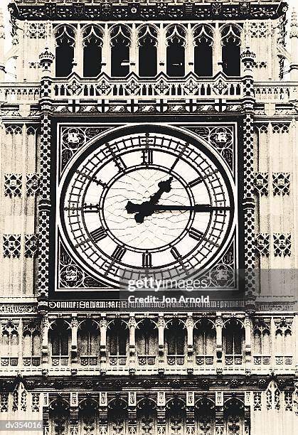 detail of big ben - arnold stock pictures, royalty-free photos & images