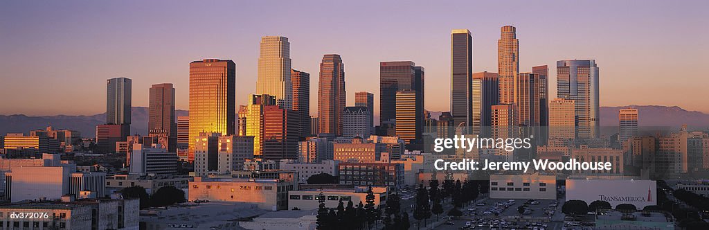 Los Angeles at sunset