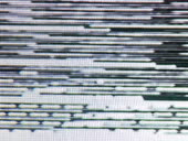 Screen Interference Flickering Horizontal Lines Tv Screen Interference - Stock-Video ...