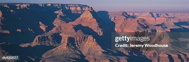 grand canyon form mather point, arizona, usa - mather point stock pictures, royalty-free photos & images