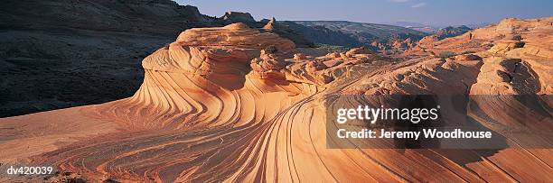 corkscrew sandstone formation, colorado plateau, arizona, usa - colorado plateau stock pictures, royalty-free photos & images