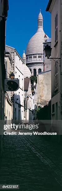 sacre coeur, montmatre, paris, france - coeur fotografías e imágenes de stock