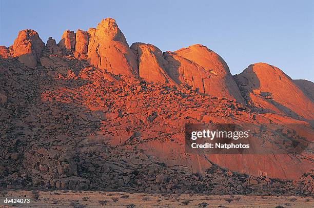 rock formations near spitzkoppe, namibia, africa - spitzkoppe stock pictures, royalty-free photos & images