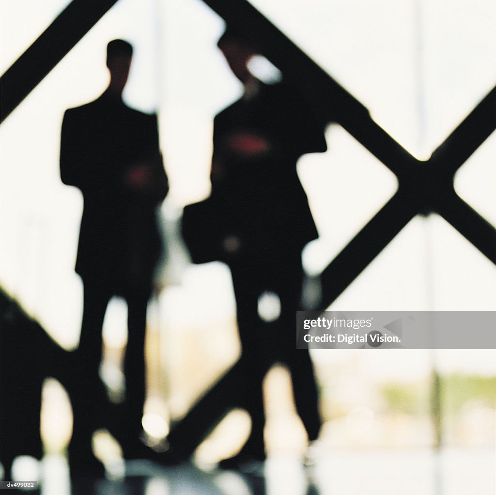 Silhouette of Businessmen