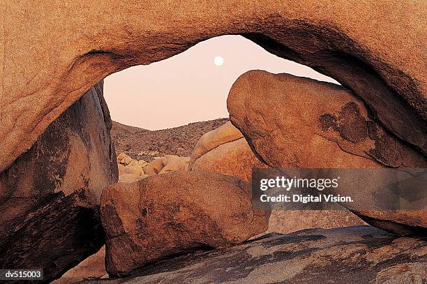 rock formation, joshua tree national park, california, usa - joshua tree ストックフォトと画像