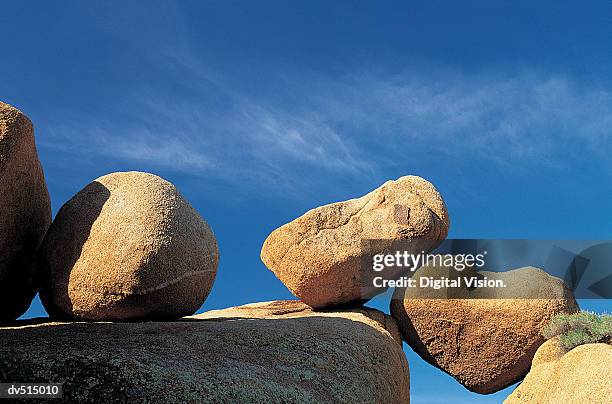 boulders, joshua tree national park, california, usa - joshua tree ストックフォトと画像